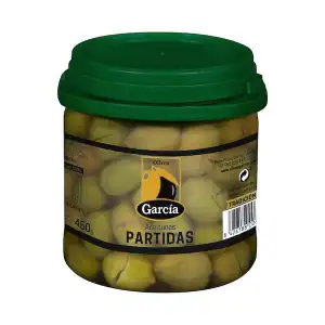 Aceitunas Olives Garcia partida con hueso Bote 0.815 kg