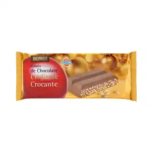 Turrón de chocolate crujiente Hacendado Tableta 0.25 kg