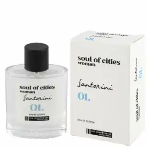 Agua de colonia Soul Of Cities Women 01. Santorini Les Cosmétiques 100 ml.