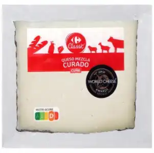 Queso de mezcla curado Classic' Carrefour 340 g