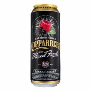 Sidra Kopparberg Premium sabor frutas mezcladas lata 50 cl.