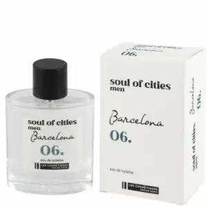 Agua de colonia Soul Of Cities Men 06. Barcelona Les Cosmétiques 100 ml.