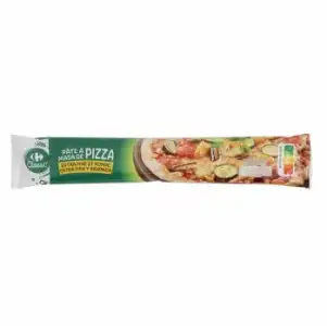 Masa pizza fina con aceite de oliva Carrefour 230 g.