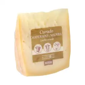 Queso curado madurado en madera mezcla Hacendado Pieza 0.315 kg