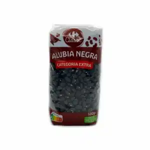 Alubia frijol negro Classic Carrefour 500 g.