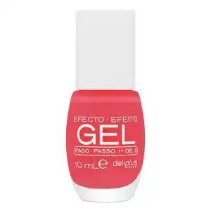 Laca de uñas efecto gel Deliplus 246 Coral  1 ud