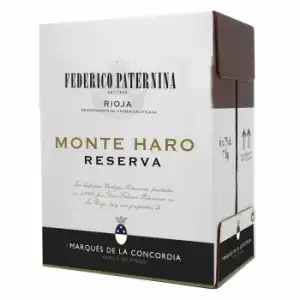 Vino D.O. Rioja tinto reserva Monte Haro Federico Paternina pack de 6 botellas de 75 cl.