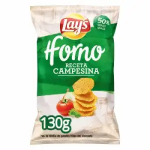 Patatas fritas campesinas Horno Lay's 130 g.