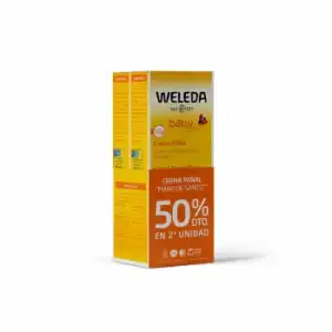 Crema del pañal caléndula mano de santo Weleda 2 unidades 75 ml.