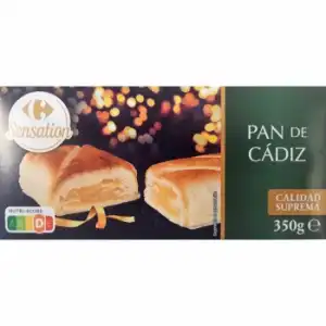 Pan de Cádiz Sensation Carrefour 350 g.