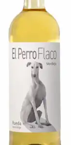 El Perro Flaco Blanco Sin Crianza