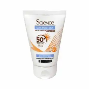 Crema facial solar antiedad SPF50+ Science Les Cosmetiques 50 ml.