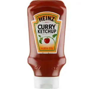 Ketchup sabor curry Heinz 500 ml.