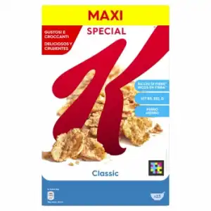 Cereales de arroz, trigo y cebada integral Special K Kellogg's 700 g.