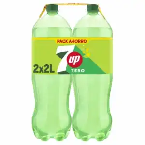 7UP de lima-limón pack 2 botellas 2 l.