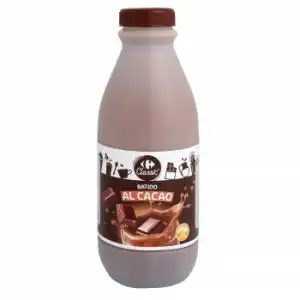 Batido de cacao Carrefour sin gluten botella 1 l.