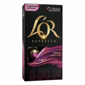 Café India en cápsulas L'Or Espresso compatible con Nespresso 10 ud.