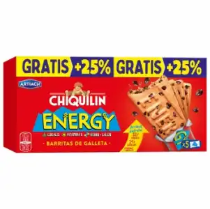 Galletas energy Chiquilin Artiach 160 g.