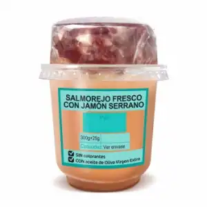 Salmorejo fresco dados jamón 325 g