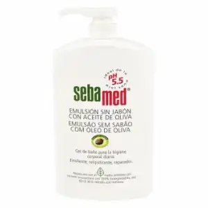 Emulsión sin jabón con aceite de oliva Sebamed 1 l.