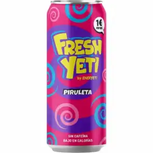 Freshyeti piruleta lata 50 cl.