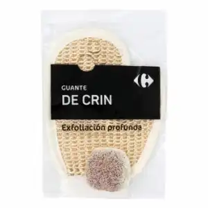 Guante de crin Carrefour 1 ud.