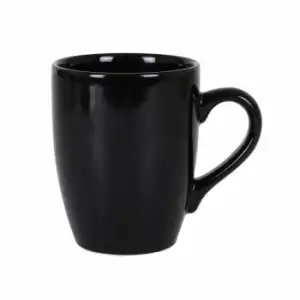 Mug de Stonweare ALFARES DE S.C Onda 8,4x9,5cm - Negro