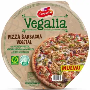 Pizza barbacoa vegetal Vegalia Campofrío 360 g.