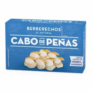 Berberechos al natural Cabo de Peñas 63 g.