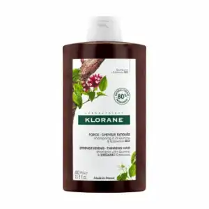 Champú quinina y edelweiss Klorane 400 ml.