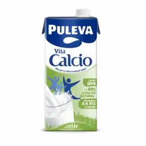 Leche semidesnatada VitaCalcio Puleva brik 1 l.