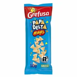 Aperitivo de patata Papadelta Minim's Grefusa 50 g.