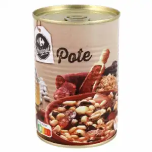 Pote asturiano Original Carrefour sin gluten 430 g.