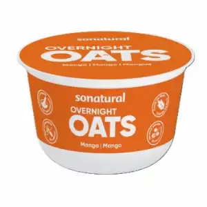 Yogur de avena y mango Sonatural Overnight 145 g