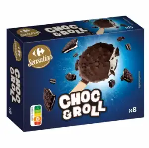 Bombón Choc & Roll Sensation Carrefour 8 ud.