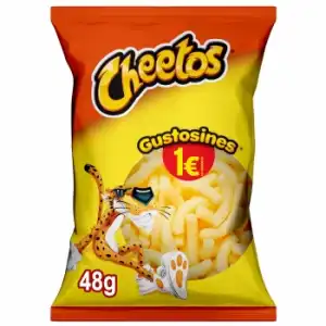 Aperitivo de maiz gustosines Cheetos 48 g.