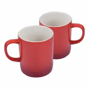 Set de 2 Tazas de Gres BREGNER Classique - Rojo