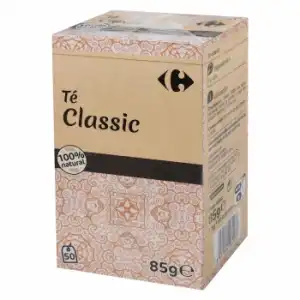 Té Classic en bolsitas Carrefour 50 ud.