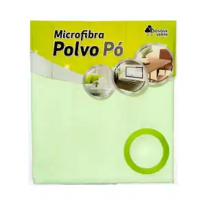 Bayeta polvo Bosque Verde microfibra Paquete 1 ud