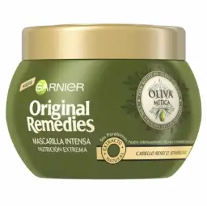 Mascarilla capilar nutrición extrema Oliva Mítica para pelo seco Original Remedies Garnier 300 ml.