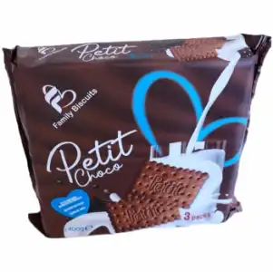 Galletas de chocolate Petit Choco Family Biscuits 400 g.