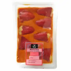 Pimientos rellenos bacalao Carrefour 600 g