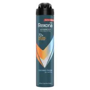 Desodorante aerosol antitranspirante thermo fresh Rexona Advanced Protection 200 ml.