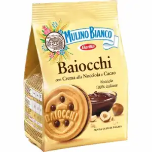 Galletas rellenas Baiocchi Mulino Bianco 260 g.